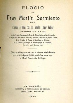 Elogio de Fray Martín Sarmiento